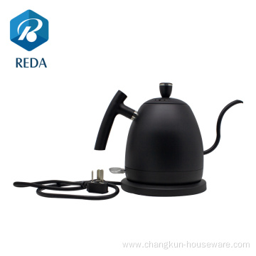 Electric Stainless Steel Gooseneck Pour Over Coffee Kettle